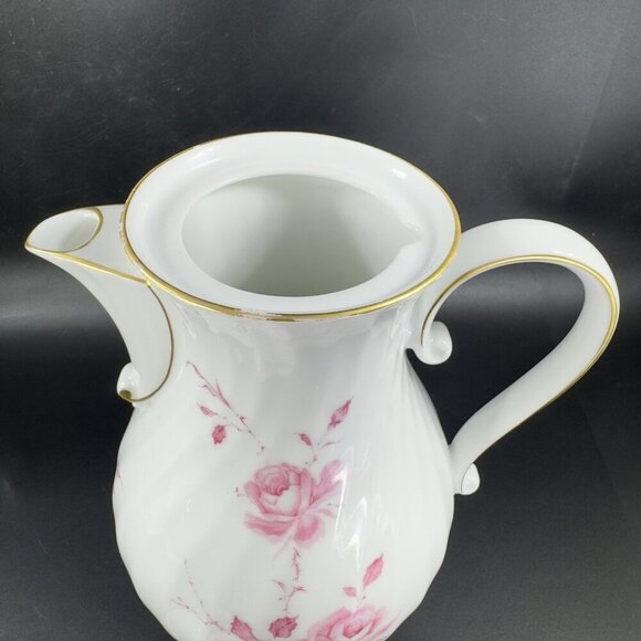 AK Kaiser Porcelain Teapot Rokokoform Dubarry Germany Rose Bud Carafe Mirabell - Picture 11 of 16